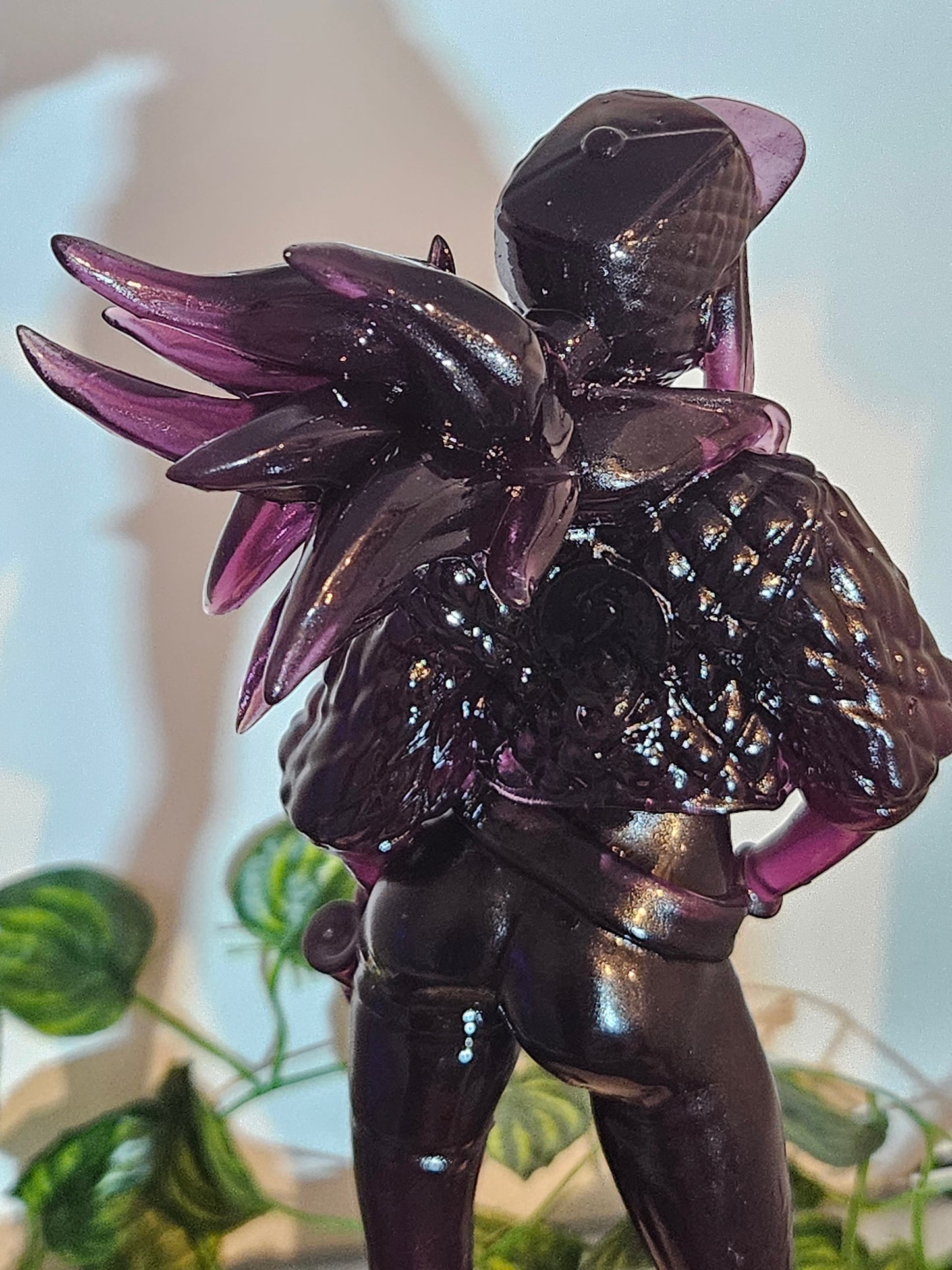3D-gedruckte Akali KDA Figur aus Harz – Perfekt für Cosplay & Gaming 24,5 cm Sammlerstück