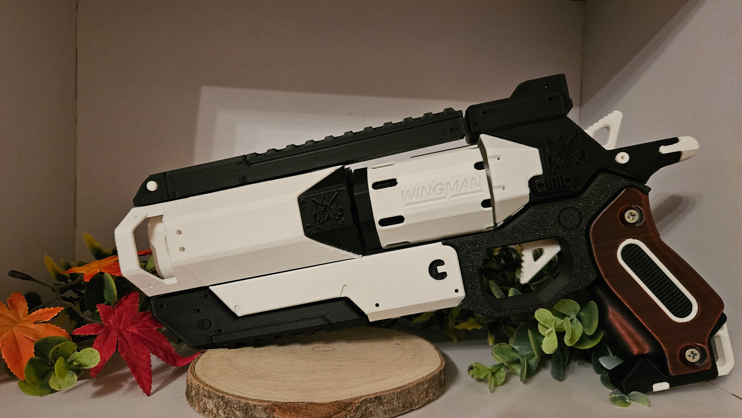 Hochwertiger 3D-gedruckter Apex Legends Wingman Revolver aus PLA – Perfekt für Cosplay und Sammler