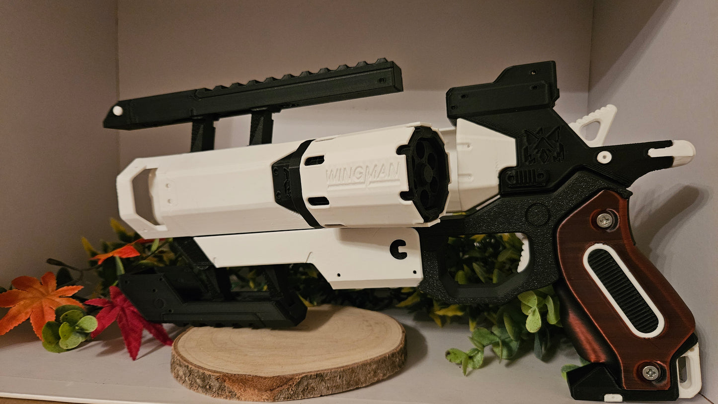 Hochwertiger 3D-gedruckter Apex Legends Wingman Revolver aus PLA – Perfekt für Cosplay und Sammler
