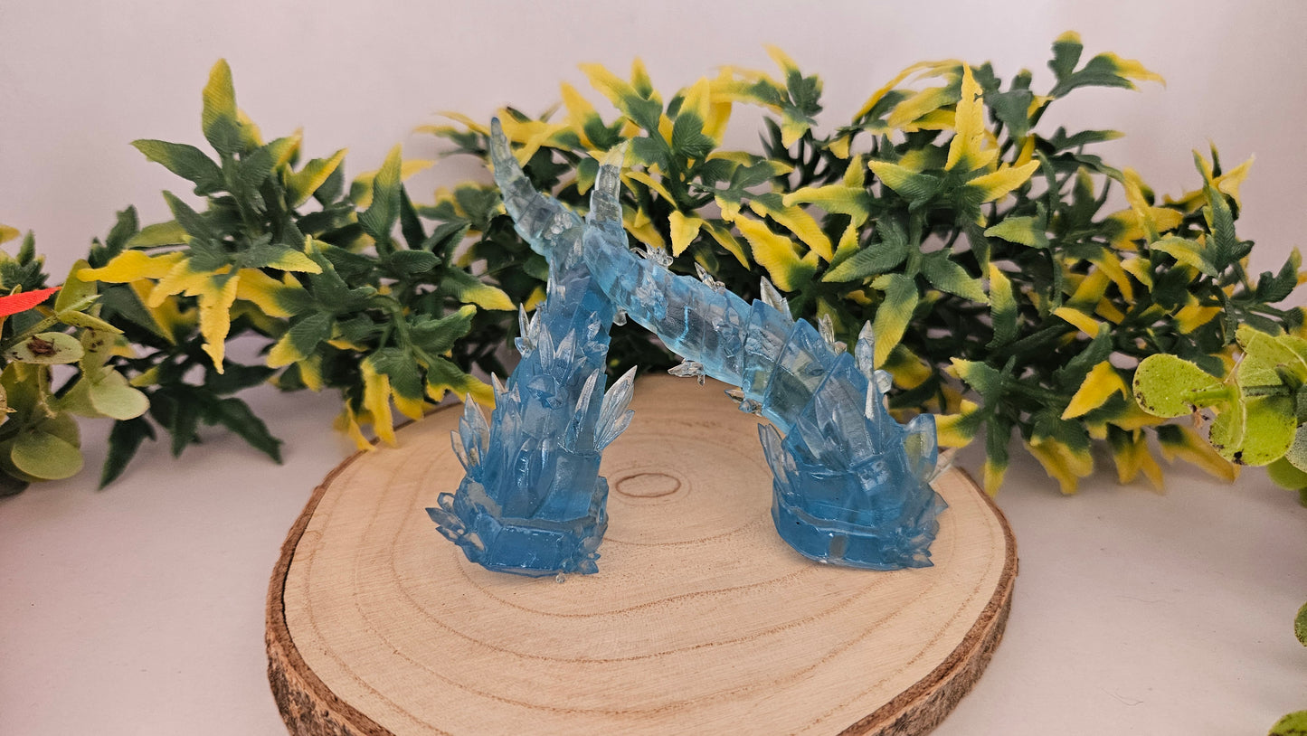 Verschiedene 3D-gedruckte Resin-Hörner für Cosplay – Kristallartige Dämonenhörner | Handgefertigte Accessoires für Fantasy & Anime Kostüme