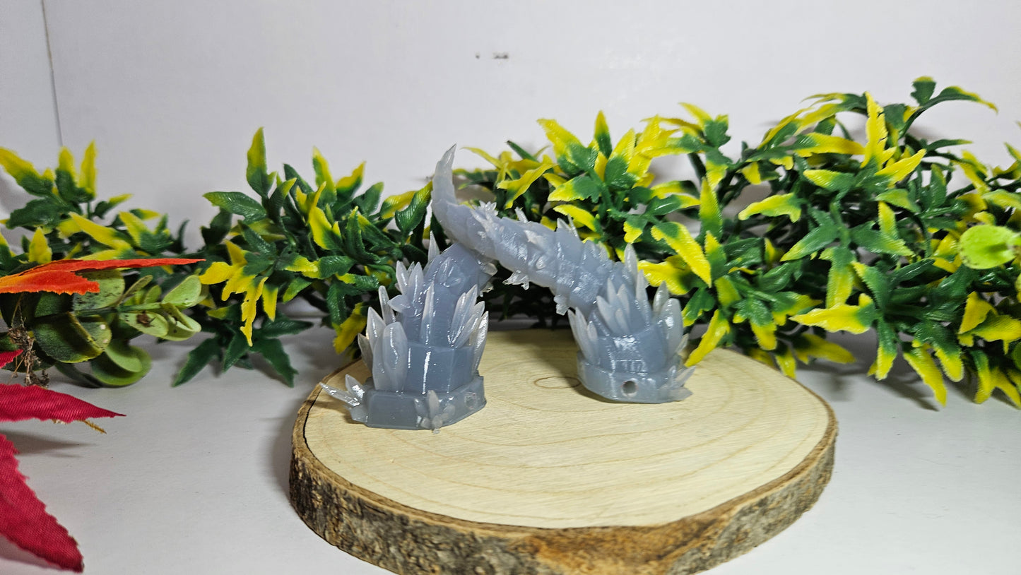 Verschiedene 3D-gedruckte Resin-Hörner für Cosplay – Kristallartige Dämonenhörner | Handgefertigte Accessoires für Fantasy & Anime Kostüme