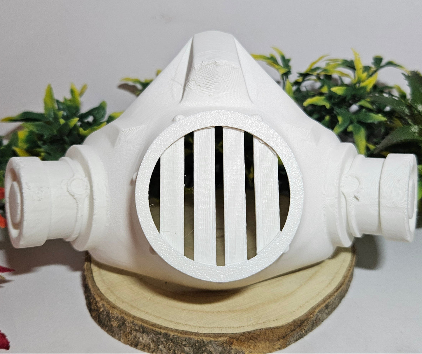 Jinx Gasmaske aus PLA 3D Druck DIY Cosplay & Gaming Accessoire Selbst Bemalen