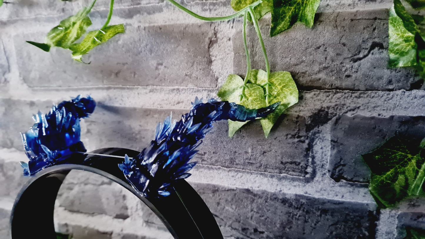 Verschiedene 3D-gedruckte Resin-Hörner für Cosplay – Kristallartige Dämonenhörner | Handgefertigte Accessoires für Fantasy & Anime Kostüme