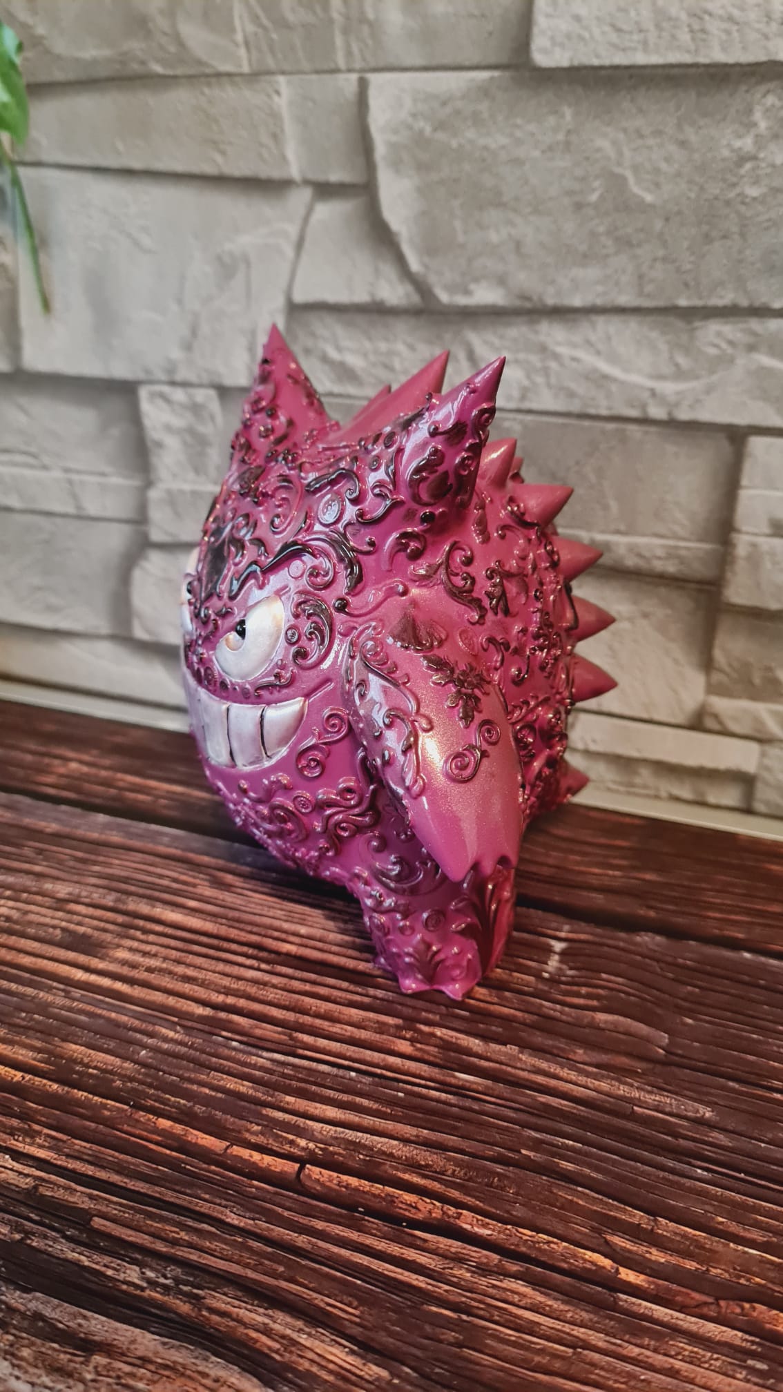 Handbemalte 3D-gedruckte Pikachu (22cm) & Gengar (13cm) Ornamental-Figuren – Perfekt für Cosplay & Gaming Fans