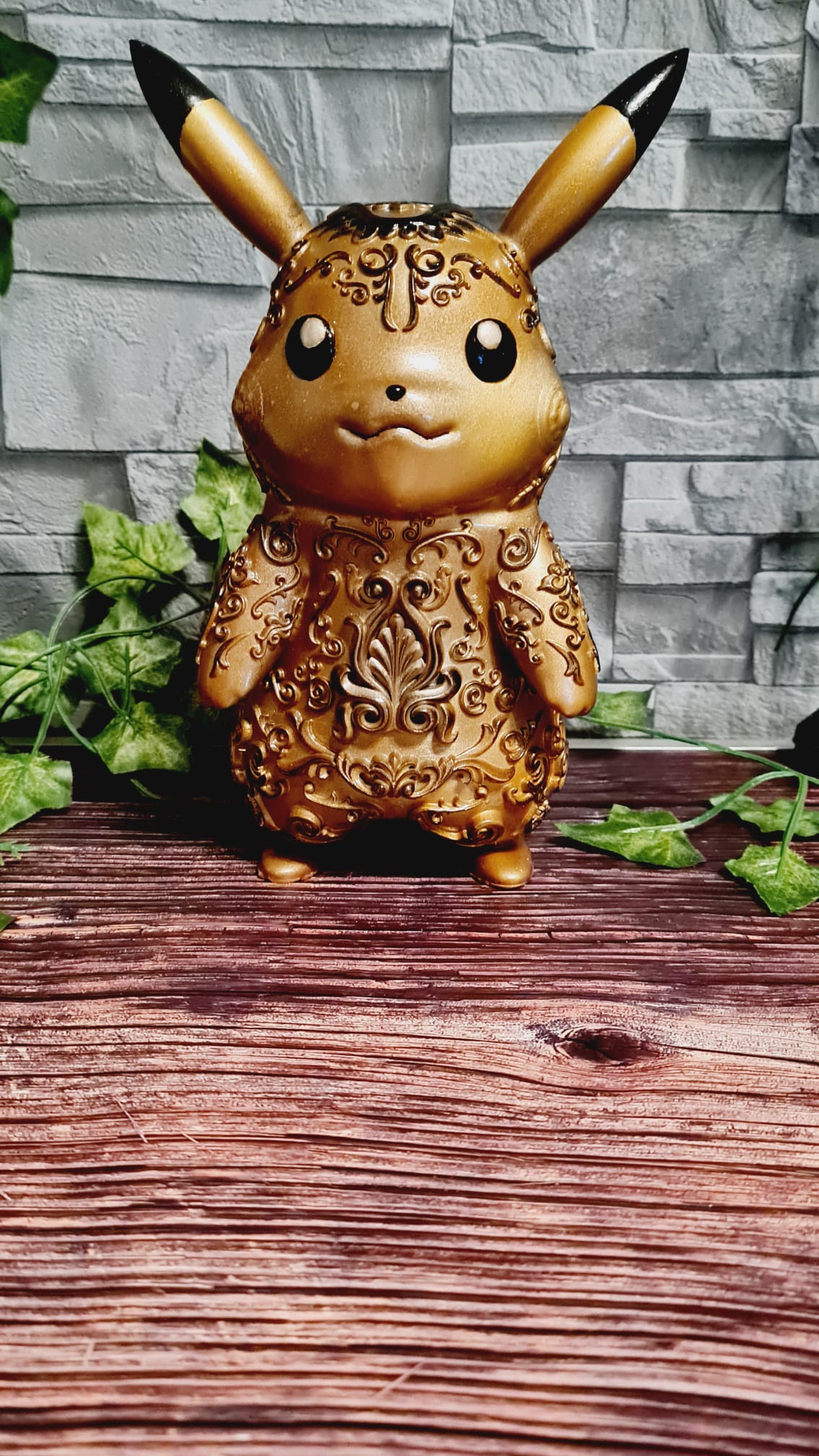 Handbemalte 3D-gedruckte Pikachu (22cm) & Gengar (13cm) Ornamental-Figuren – Perfekt für Cosplay & Gaming Fans