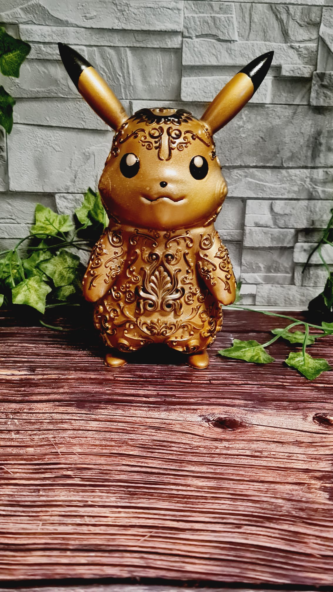 Handbemalte 3D-gedruckte Pikachu (22cm) & Gengar (13cm) Ornamental-Figuren – Perfekt für Cosplay & Gaming Fans