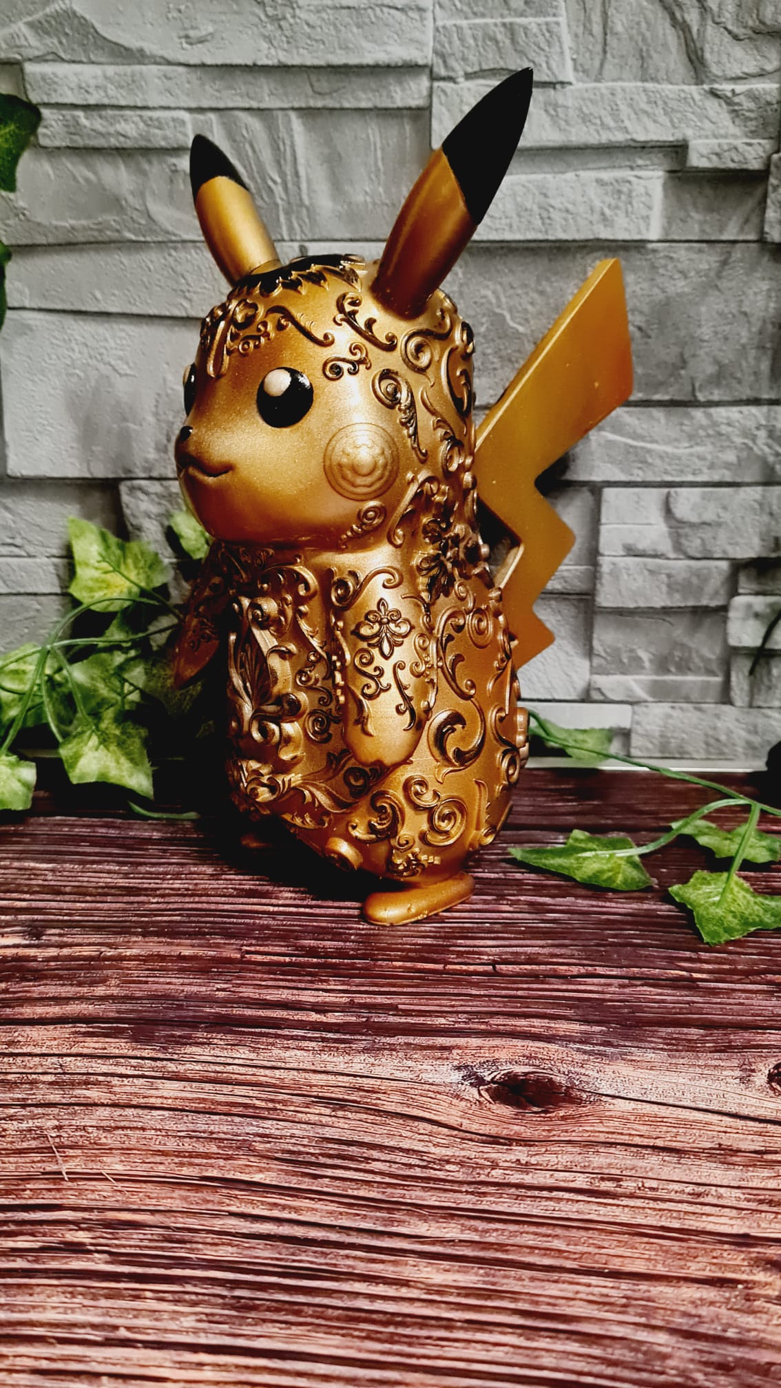 Handbemalte 3D-gedruckte Pikachu (22cm) & Gengar (13cm) Ornamental-Figuren – Perfekt für Cosplay & Gaming Fans