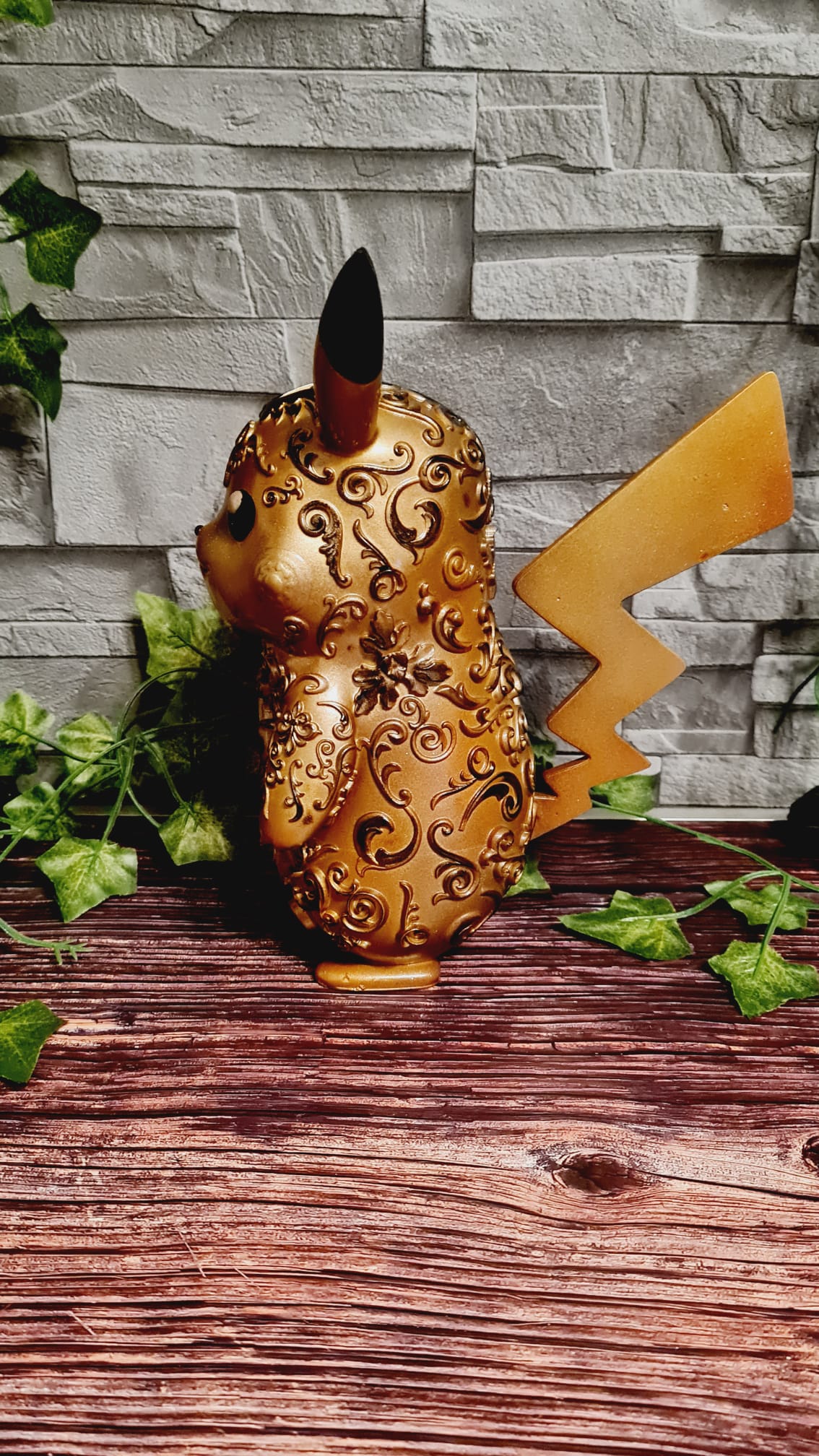 Handbemalte 3D-gedruckte Pikachu (22cm) & Gengar (13cm) Ornamental-Figuren – Perfekt für Cosplay & Gaming Fans