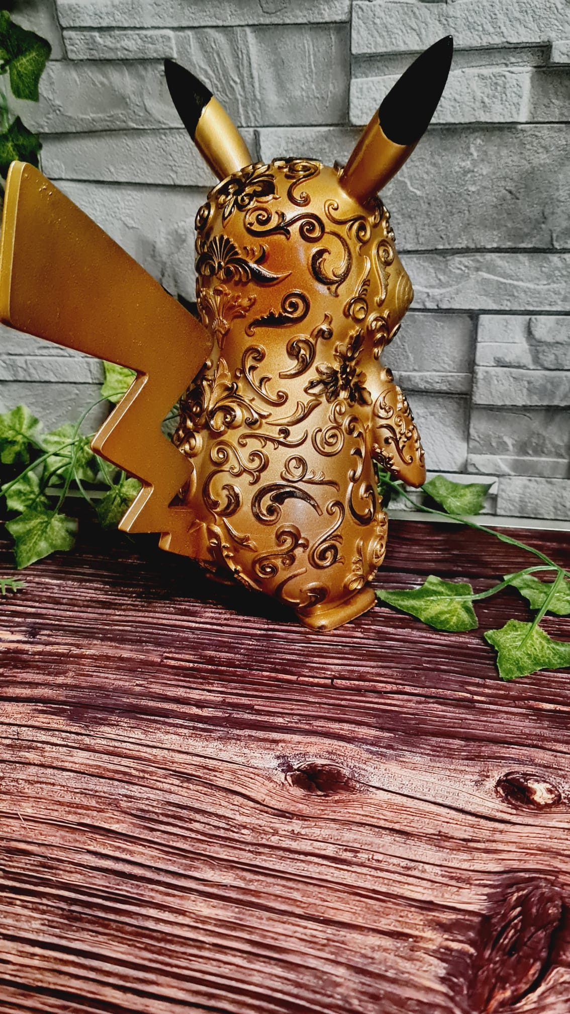 Handbemalte 3D-gedruckte Pikachu (22cm) & Gengar (13cm) Ornamental-Figuren – Perfekt für Cosplay & Gaming Fans