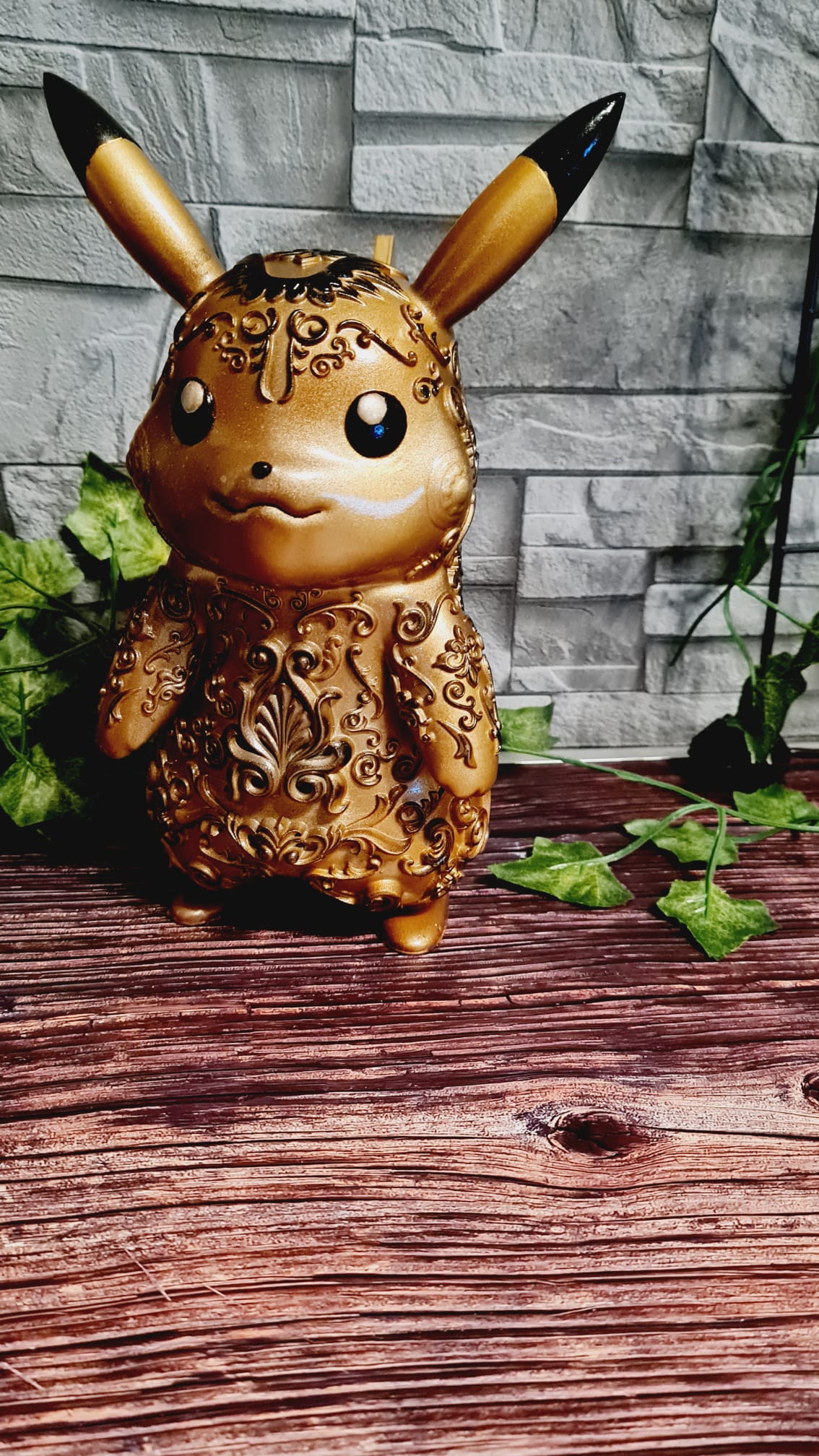 Handbemalte 3D-gedruckte Pikachu (22cm) & Gengar (13cm) Ornamental-Figuren – Perfekt für Cosplay & Gaming Fans