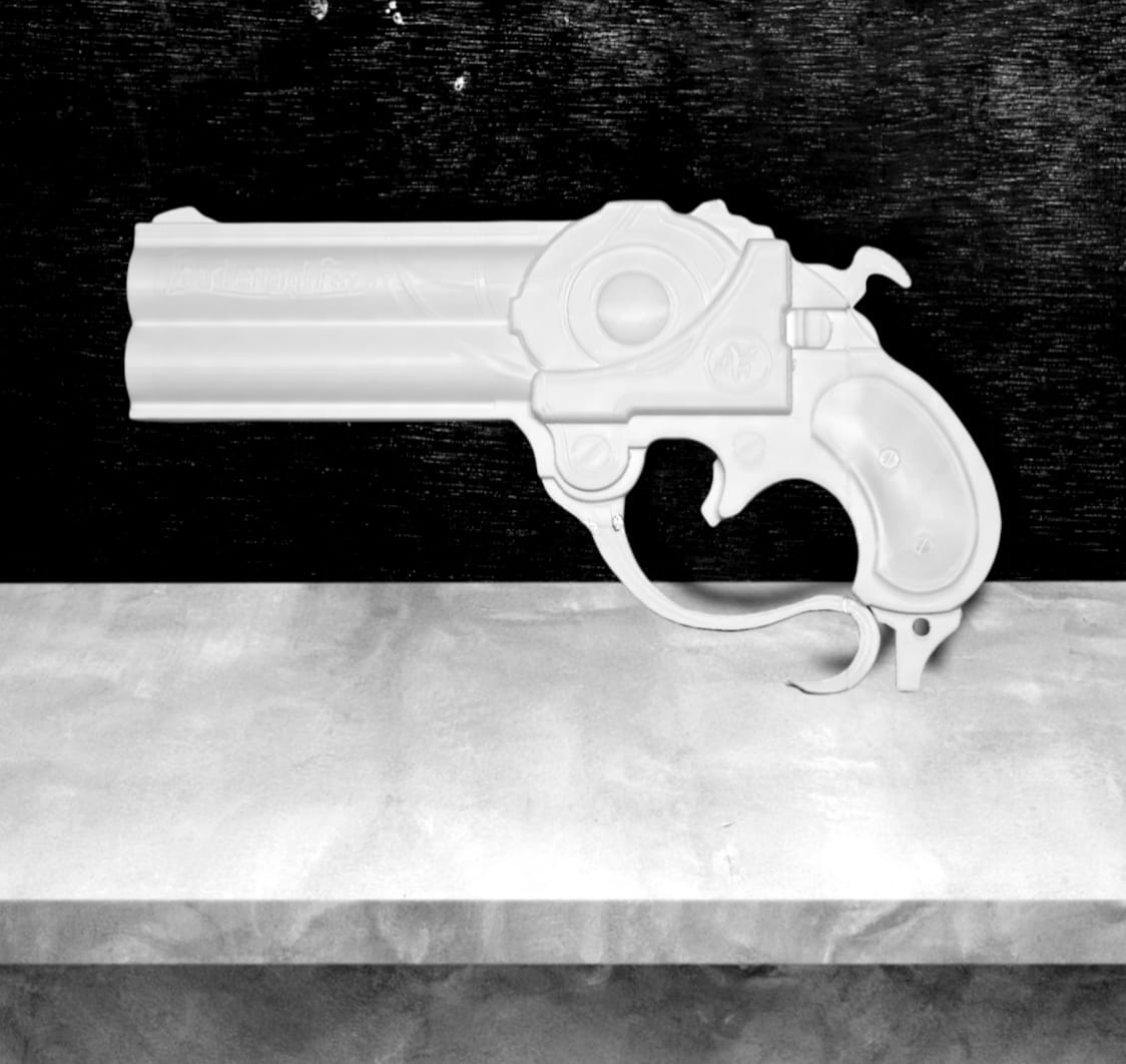 Scarborough Fair Bayonetta Pistol – 3D-Druck PLA (30 cm) Perfekt für Cosplay & Gaming