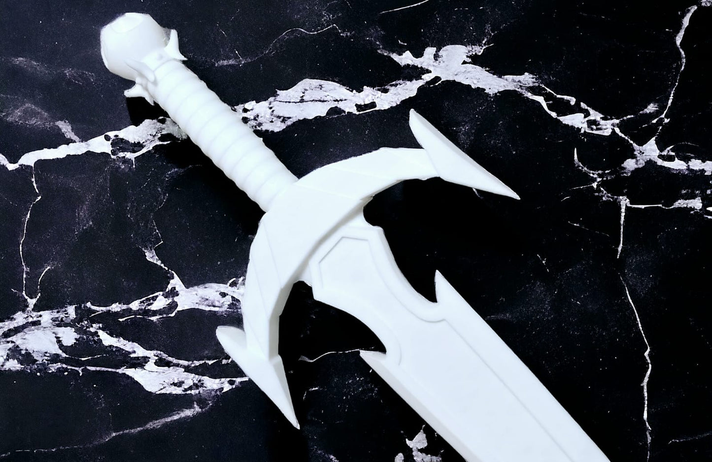 Mehrunes' Razor Cosplay Dolch – 3D-gedrucktes PLA zum Selbstbemalen für Gaming & Fantasy-Fans