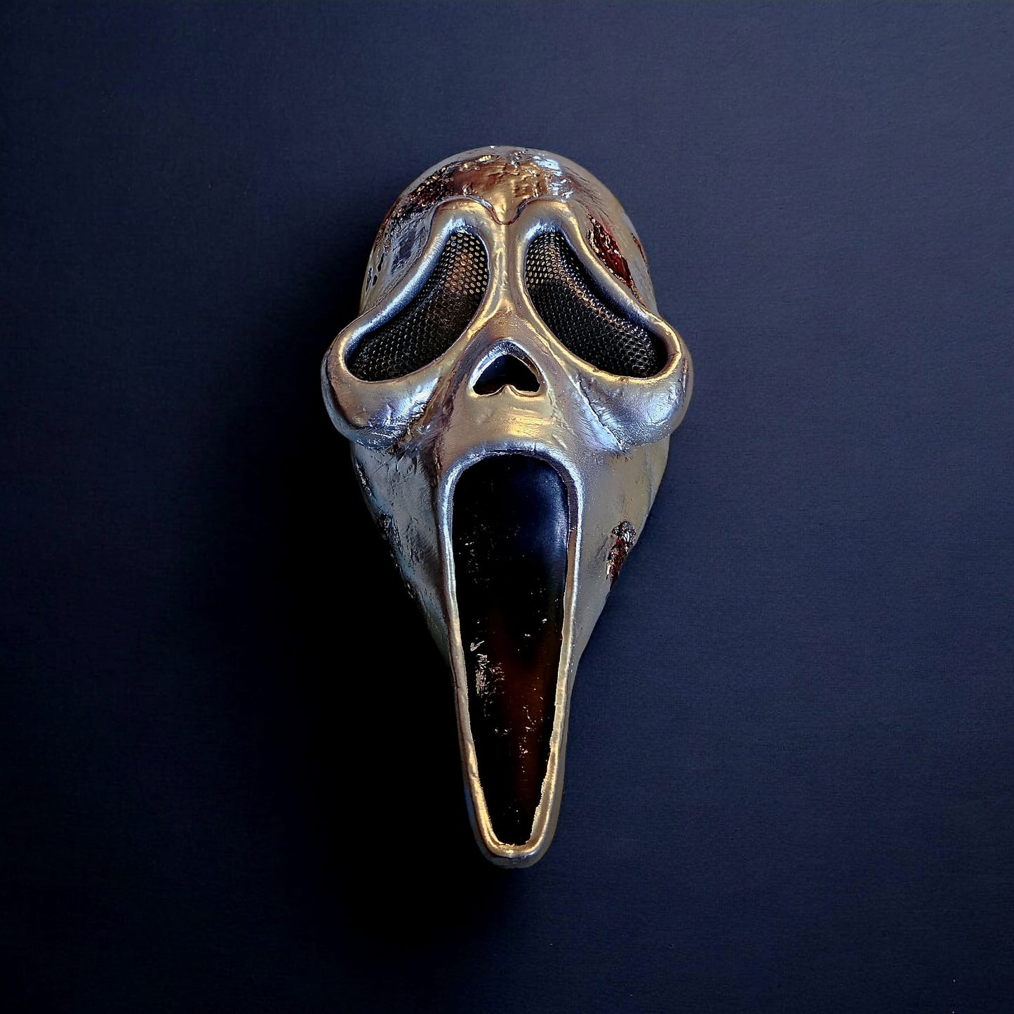 Handbemalte 3D-gedruckte Scream Maske aus PLA – Perfekt für Cosplay
