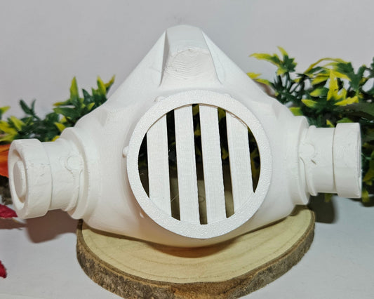 Jinx Gasmaske aus PLA  3D Druck  DIY Cosplay & Gaming Accessoire  Selbst Bemalen