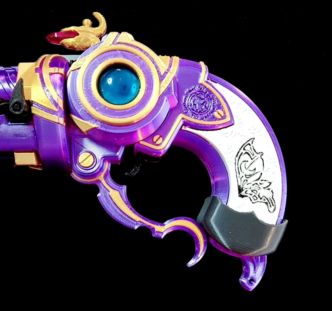 3D-gedruckte Bayonetta „Color the World“ Cosplay-Pistolen – Farbige PLA-Versionen für Gaming-Fans