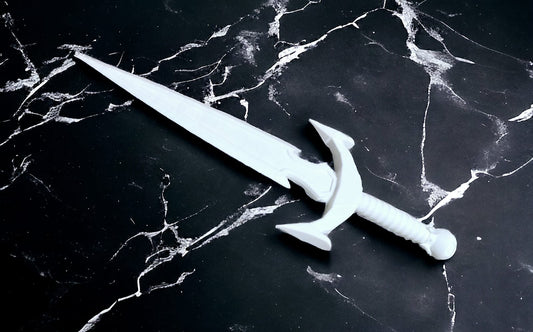 Mehrunes' Razor Cosplay Dolch – 3D-gedrucktes PLA zum Selbstbemalen für Gaming & Fantasy-Fans