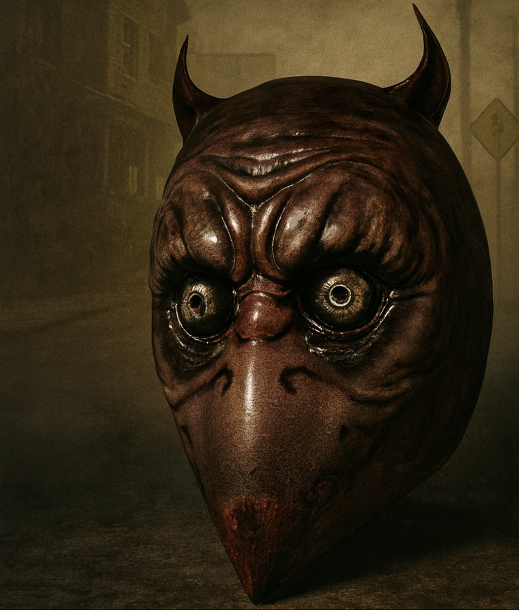 Junko Maske – 3D-gedrucktes Cosplay Accessoire aus Silent Hill F  Gaming Horror Deko