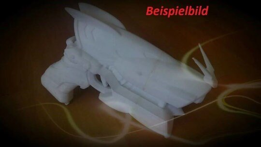 3D-gedruckte D.Va Cruiser Skin Waffe – Perfekt für Cosplay & Gaming